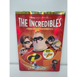THE INCREDIBLES DVD